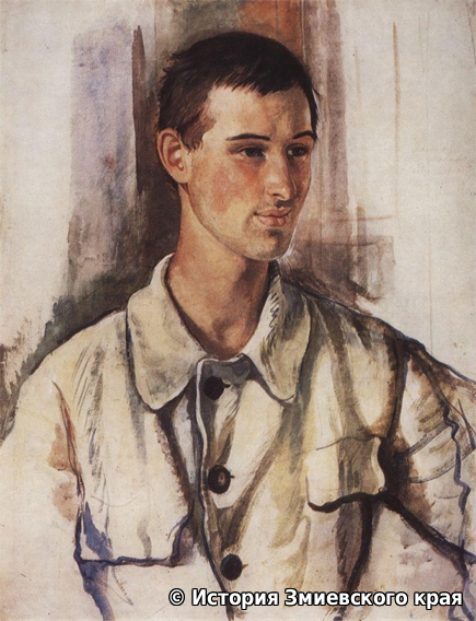Портрет В.М. Дукельского, выполненный З.Е. Серебряковой