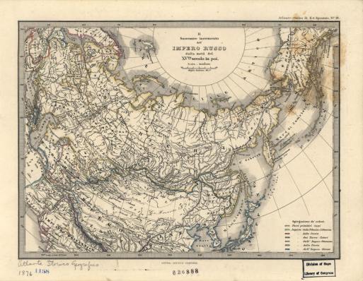 Карта Российской империи (1876)