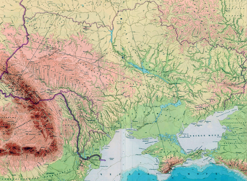 Атлас природных условий и естественных ресурсов Украинской ССР