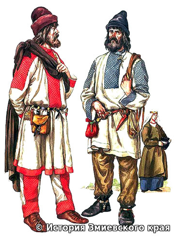 Праздничная мужская одежда населения зарубинецкой культуры